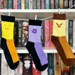 Pokemon - Pikachu, Eevee en Gengar Sokken 3-Pack