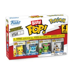Pokemon - Pikachu en Vrienden Funko Bitty Pop 4-delige Figuren Set Serie 1