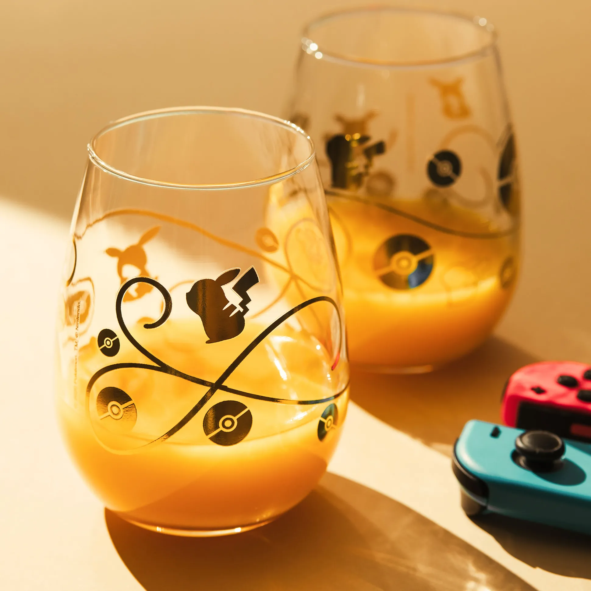 Pokemon - Pikachu glazen set van 2