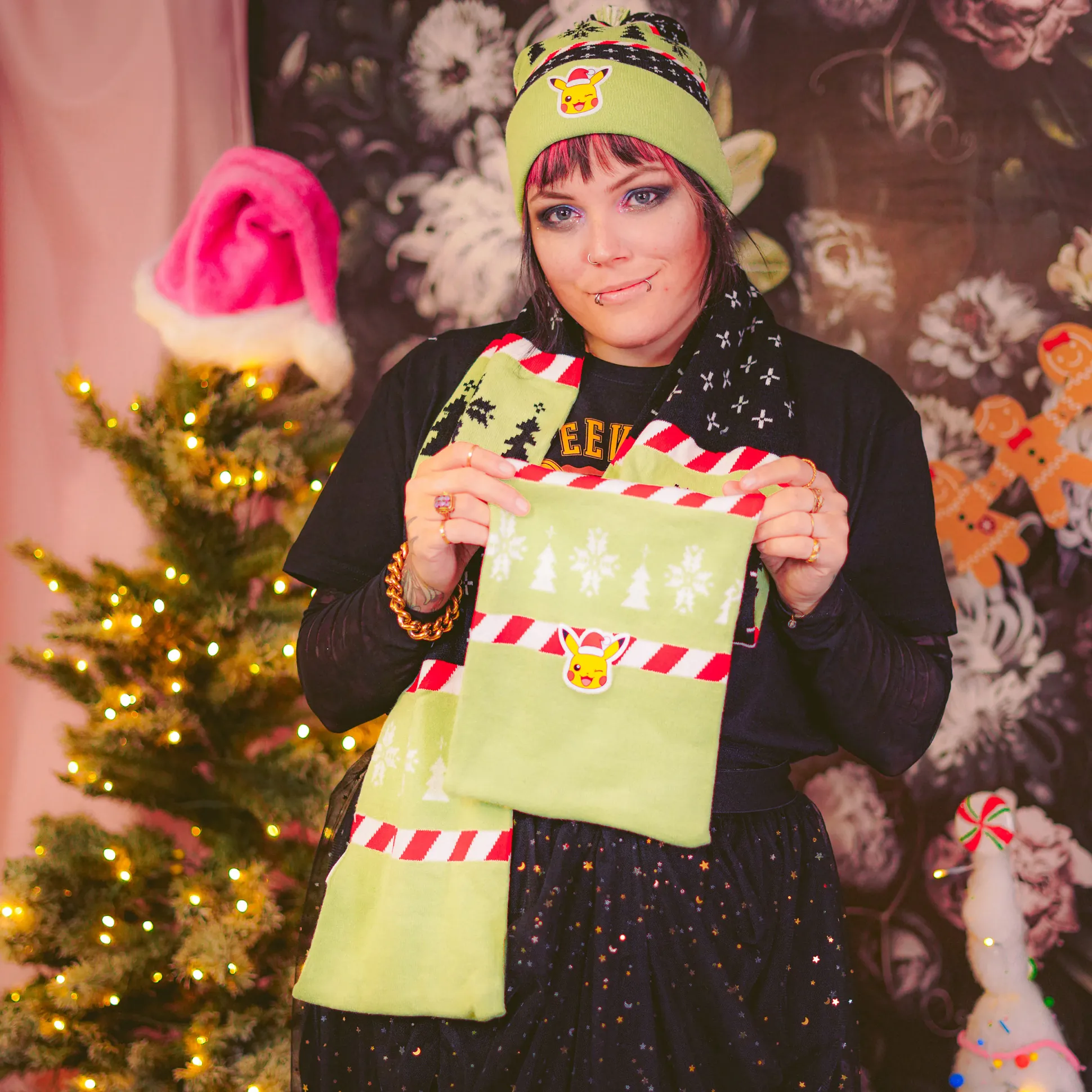 Pokemon - Pikachu Muts en Sjaal Cadeauset