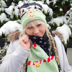 Pokemon - Pikachu Muts en Sjaal Cadeauset