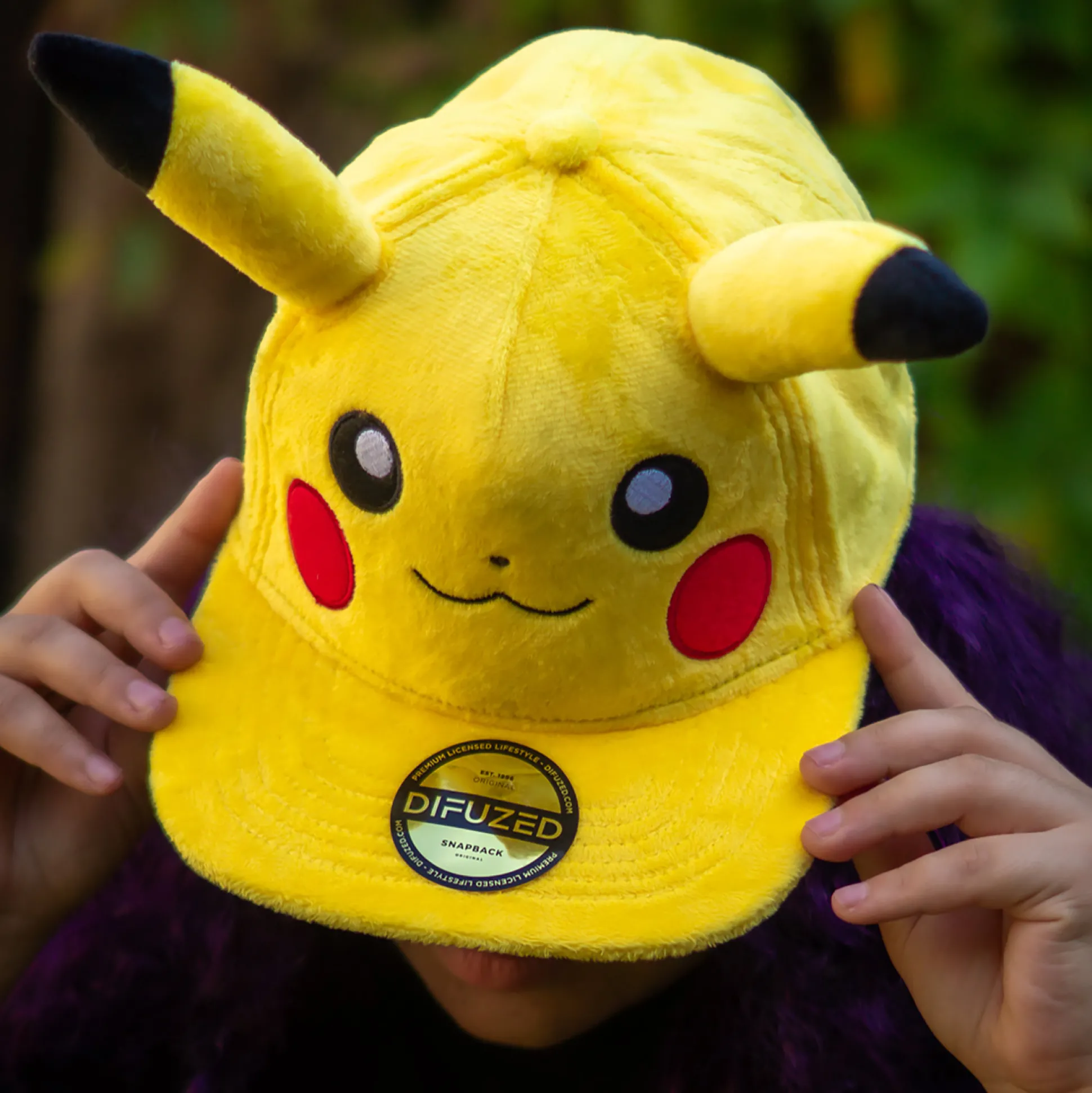 Pokemon - Pikachu Pluche Snapback Cap