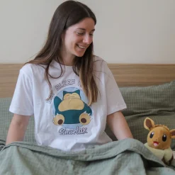 Pokemon - Snorlax Eat Sleep Repeat T-shirt wit