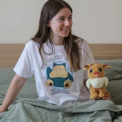 Pokemon - Snorlax Eat Sleep Repeat T-shirt wit