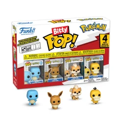 Pokemon - Squirtle en Vrienden Funko Bitty Pop 4-figuren Set Serie 4