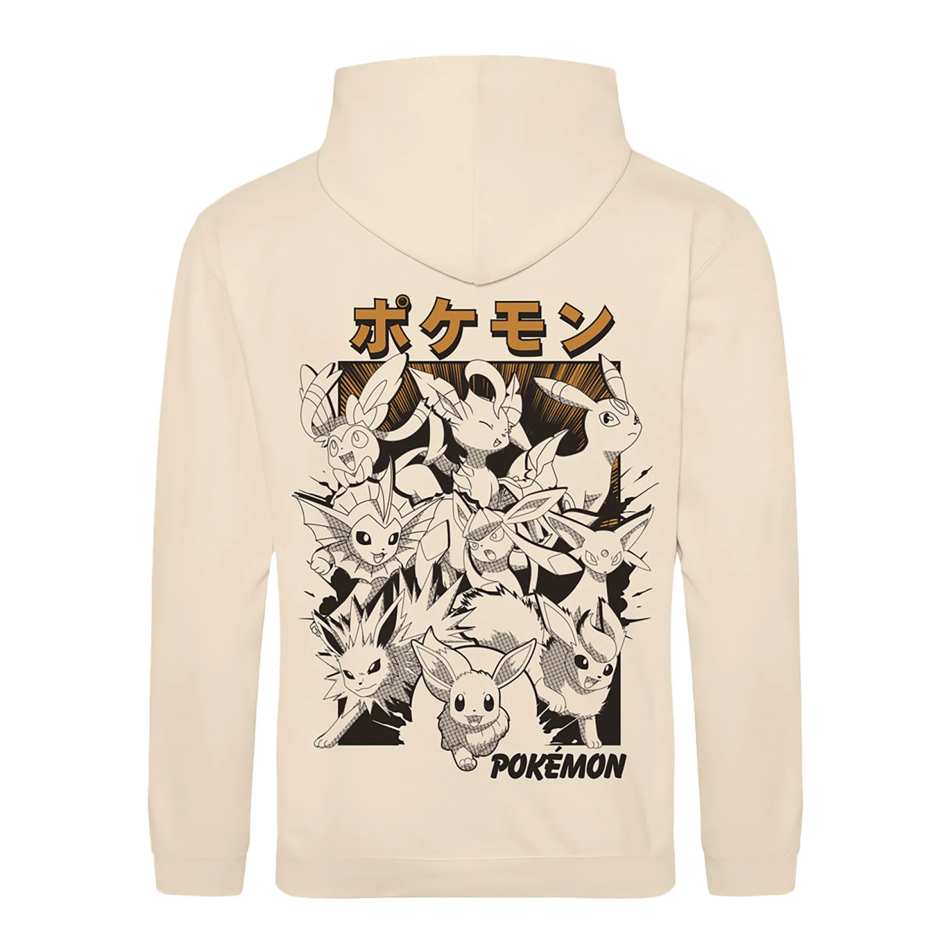 Pokémon - Eevee Evolution Katakana Hoodie