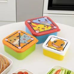 Pokémon - Starters Lunchbox set van 3