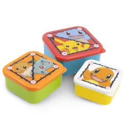 Pokémon - Starters Lunchbox set van 3