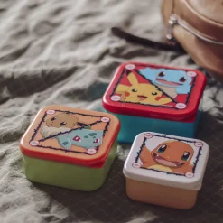 Pokémon - Starters Lunchbox set van 3