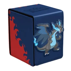 Pokémon - Ultra Pro: Mega Charizard X Alcove Flip deckbox voor ruilkaarten