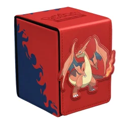 Pokémon - Ultra Pro: Mega Charizard Y Alcove Flip deckbox voor 100 verzamelkaarten