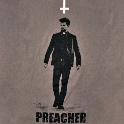 Preacher - Jesse Custer T-shirt grijs