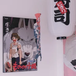 Prinses Mononoke - Wolf Film Wanddecoratie