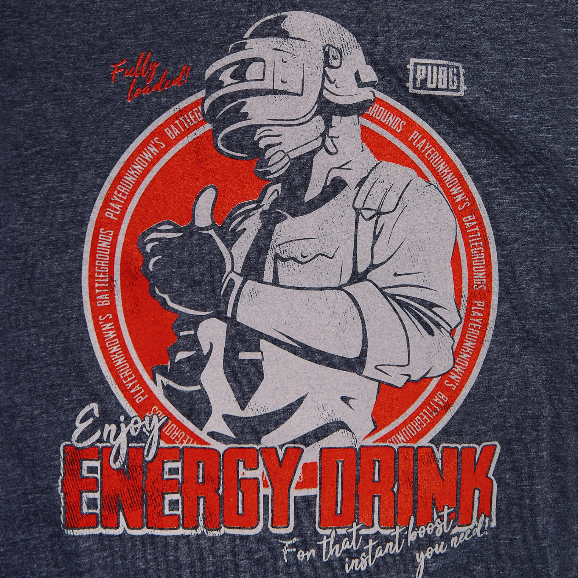 PUBG - Energy Drink T-shirt blauw