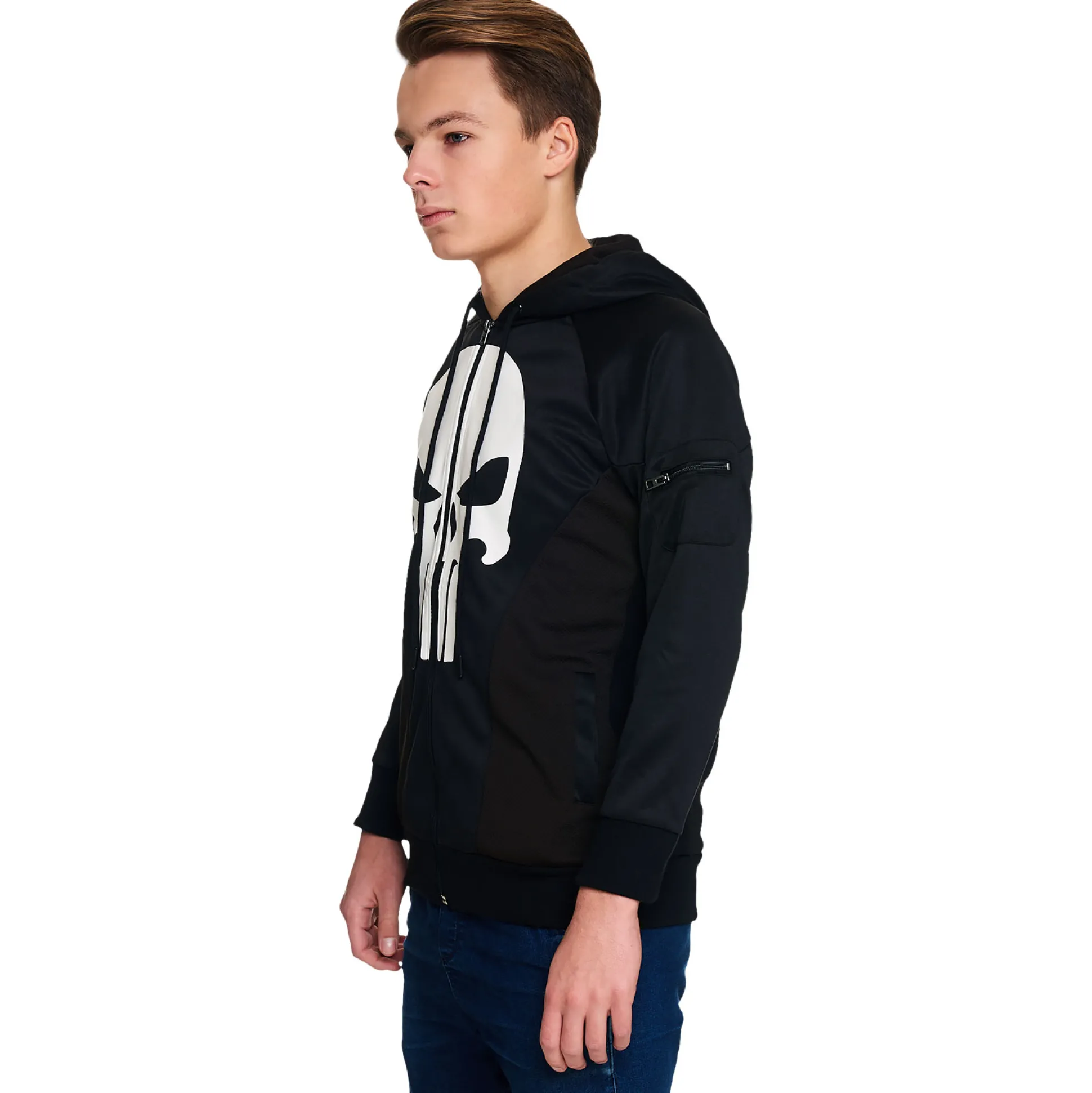 Punisher - Logo Hoodie Zwart