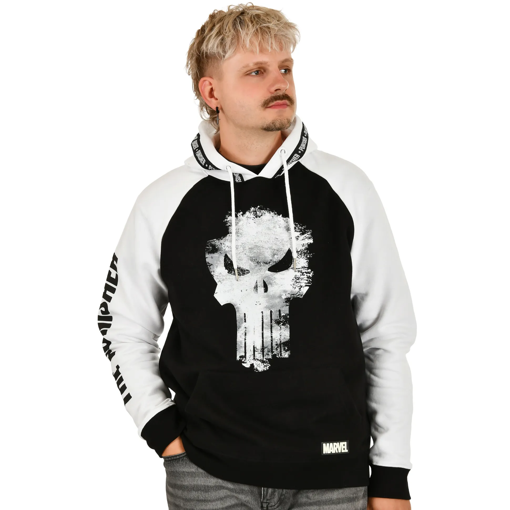 Punisher - Logo Hoodie zwart