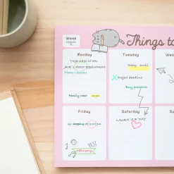 Pusheen - Dingen om later te doen Weekplanner