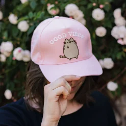 Pusheen - Good Vibes Baseballpet roze