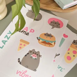 Pusheen - Herbruikbare voedselstickers