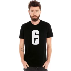Rainbow Six Siege - Logo T-Shirt Zwart