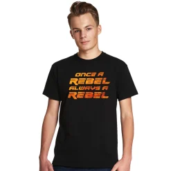 Rebel T-Shirt voor Star Wars Fans Zwart