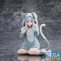 Re:Zero - Emilia (Mofumofu Pack) Beeldje