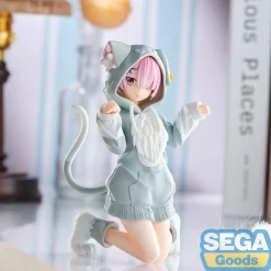 Re:Zero - Ram (Mofumofu Pack) Beeldje