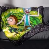 Rick and Morty - Portal Fleece Deken