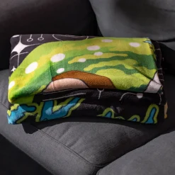 Rick and Morty - Portal Fleece Deken