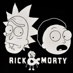 Rick en Morty - Faces Hoodie zwart