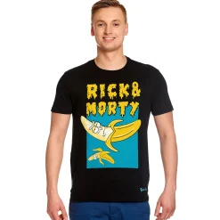 Rick en Morty - Low Hanging Banana T-Shirt zwart