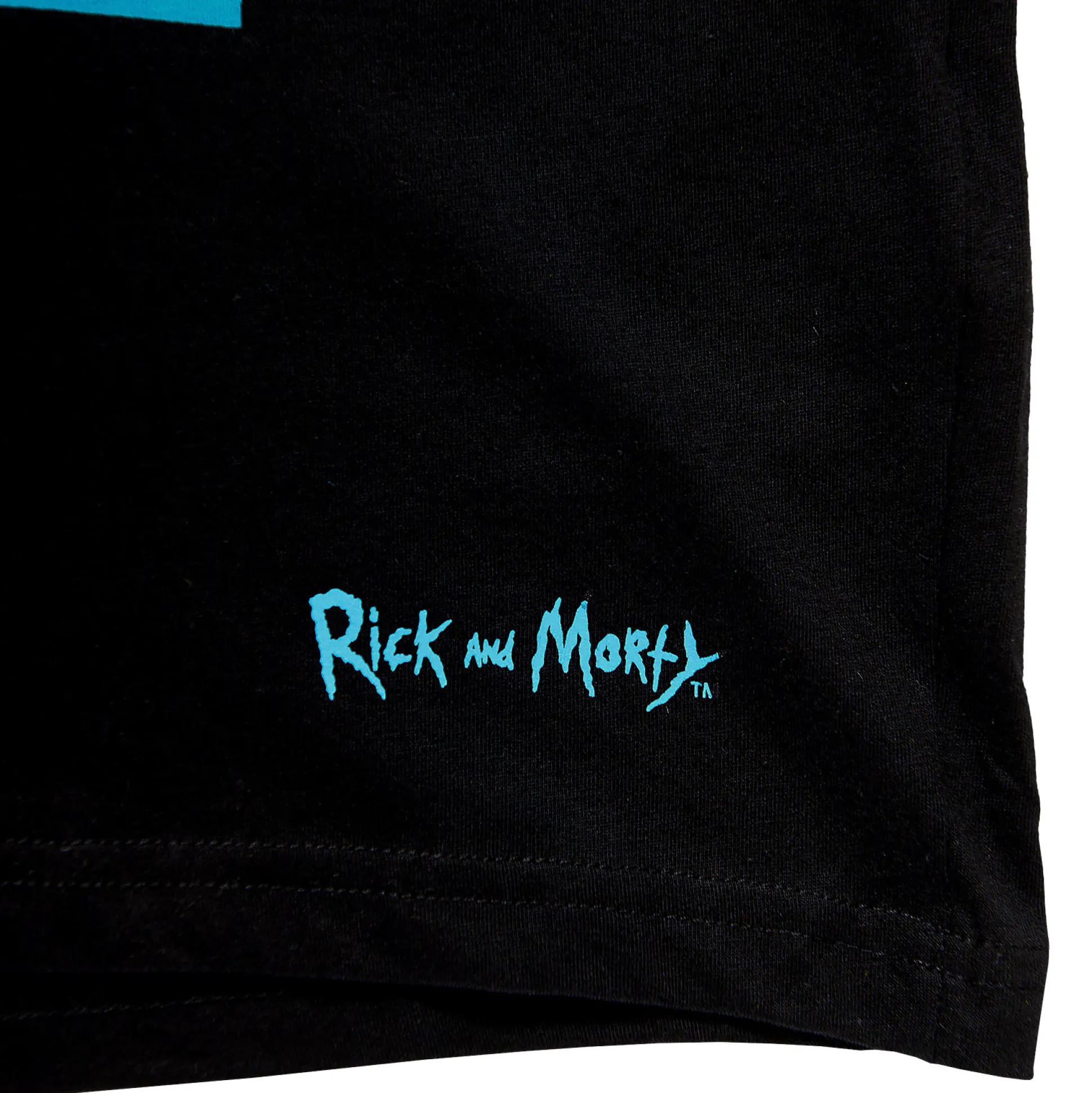 Rick en Morty - Low Hanging Banana T-Shirt zwart