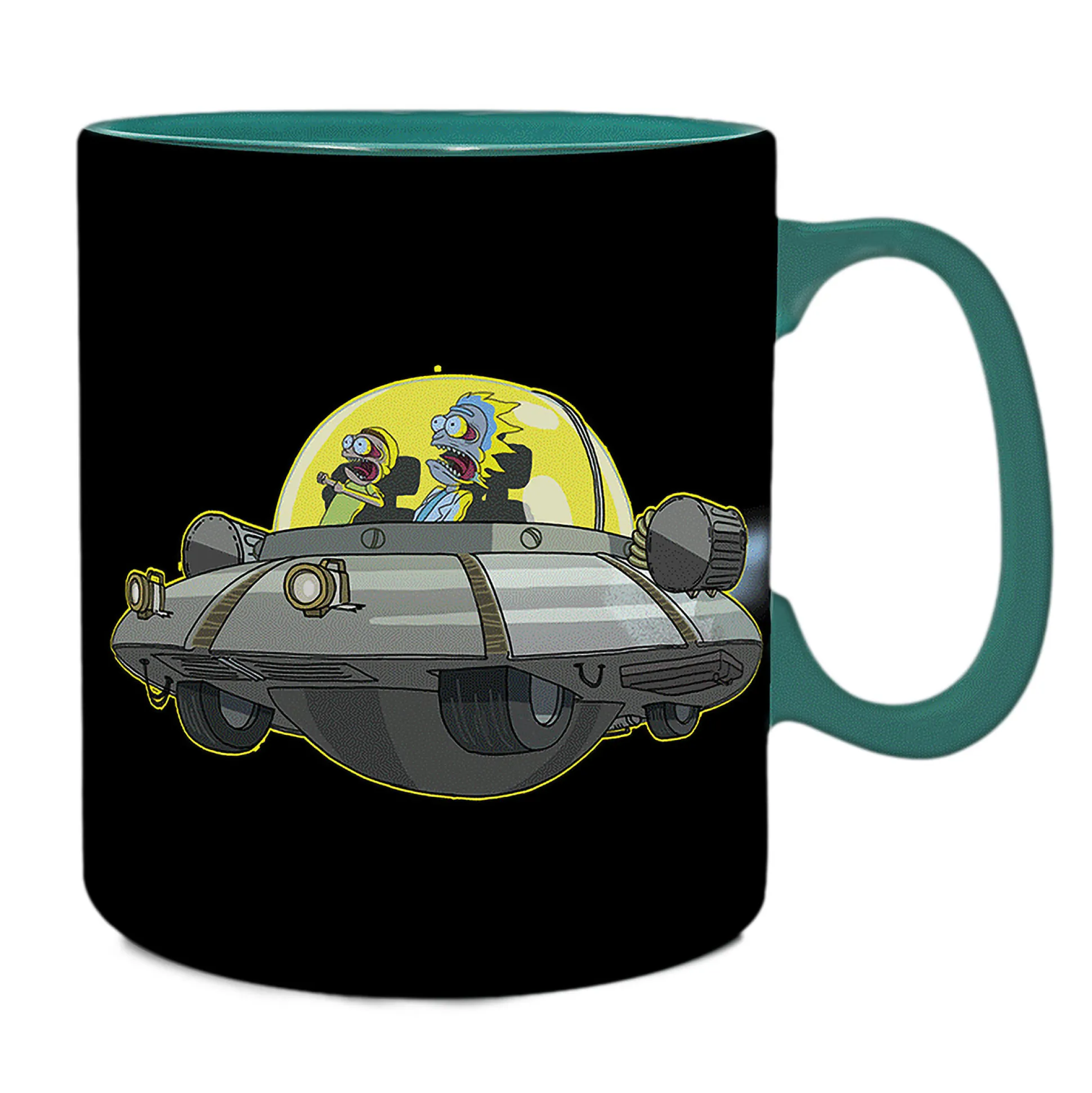 Rick en Morty - Ruimteschip Thermisch Effect Mok