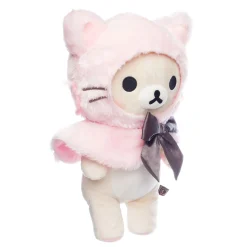 Rilakkuma - Korilakkuma Pink Cat Pluchefiguur