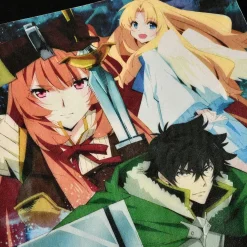 Rising of the Shield Hero - Crew T-Shirt Zwart