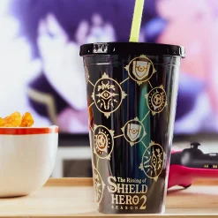 Rising of the Shield Hero - Symbolen drinkbeker met rietje