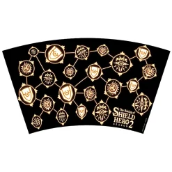 Rising of the Shield Hero - Symbolen drinkbeker met rietje