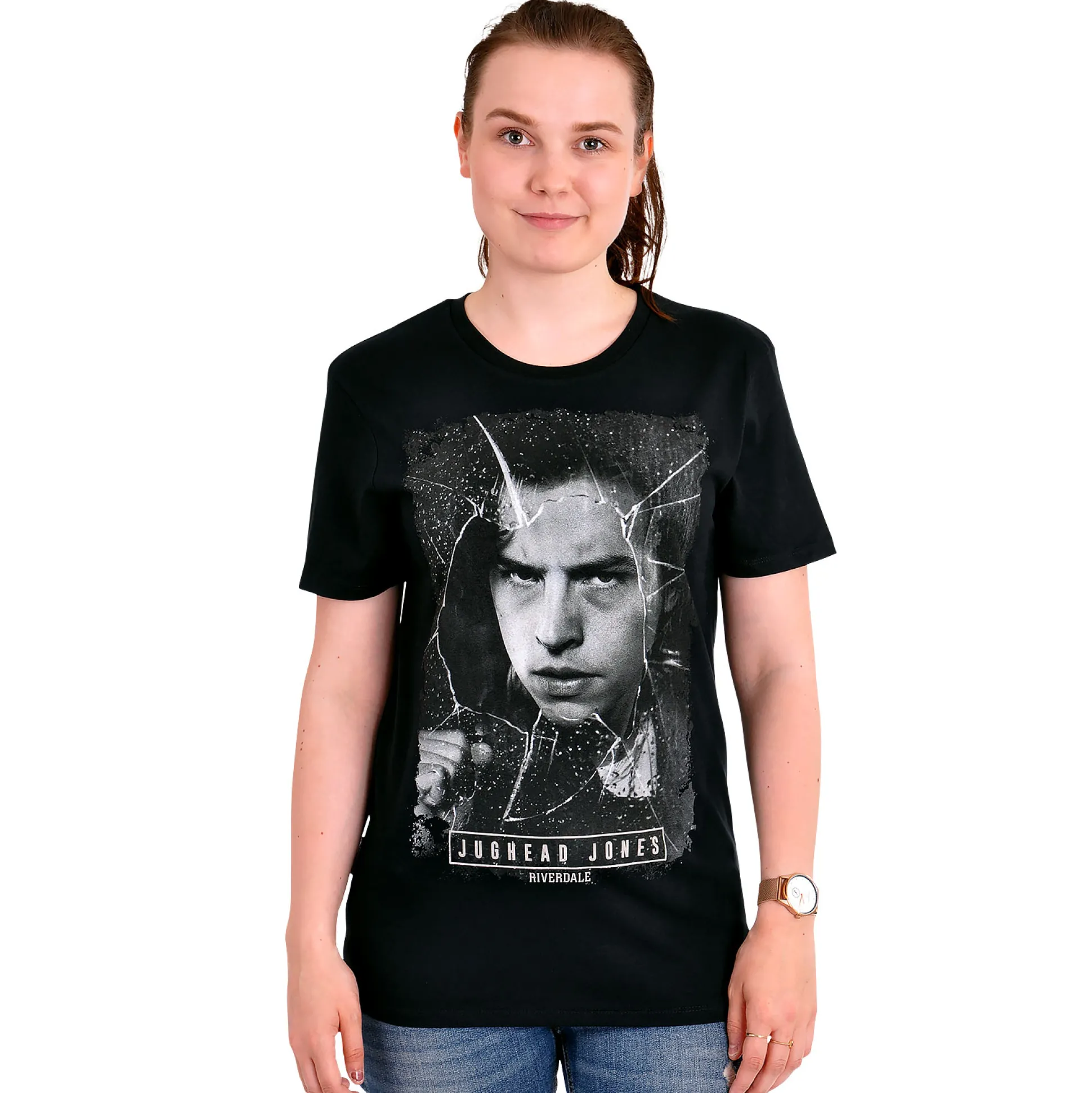 Riverdale - Jughead Jones Broken Glass T-Shirt zwart