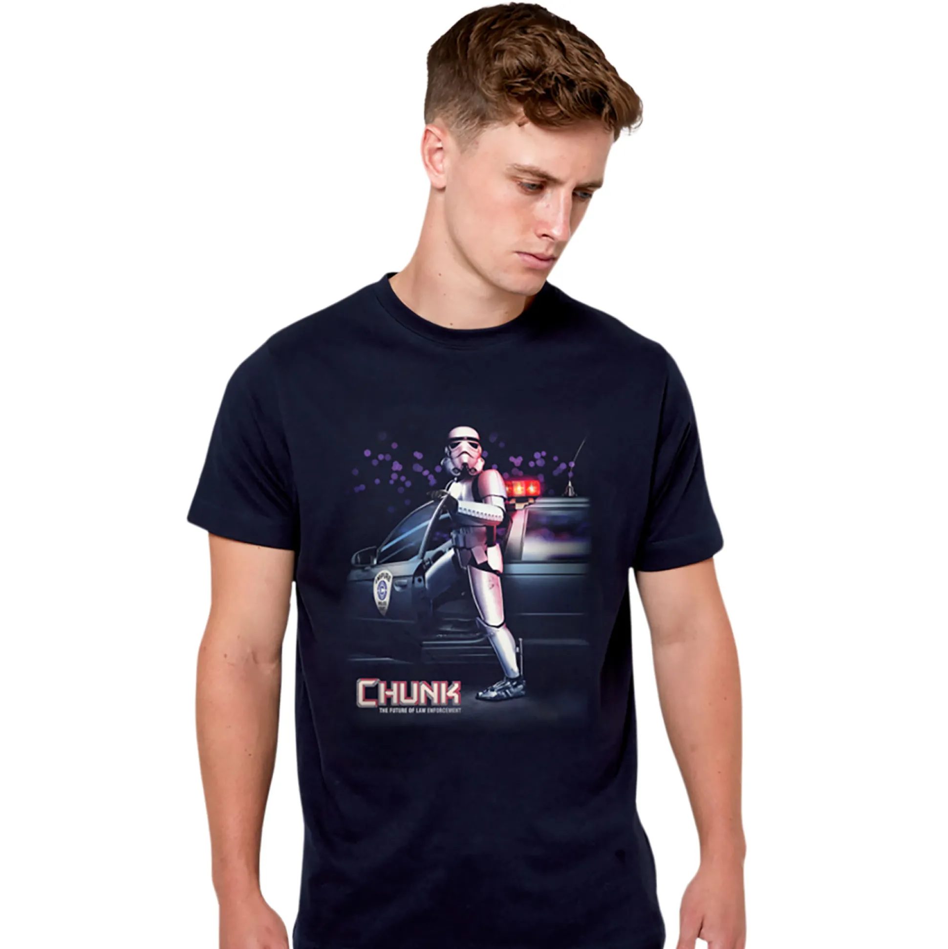 Robo Chunk T-shirt voor Star Wars Fans blauw