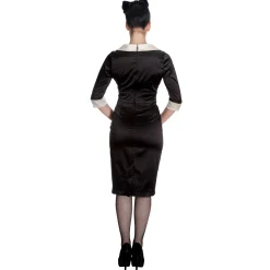 Rockabilly Jurk Money Penny Zwart