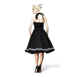 Rockabilly Jurk Motley Zwart