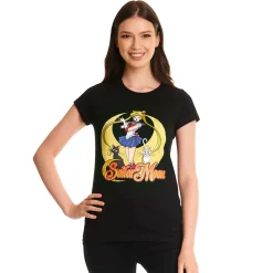 Sailor Moon - Pose T-shirt Dames zwart
