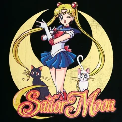 Sailor Moon - Pose T-shirt Dames zwart