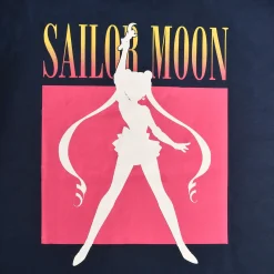 Sailor Moon - Silhouet T-Shirt Blauw