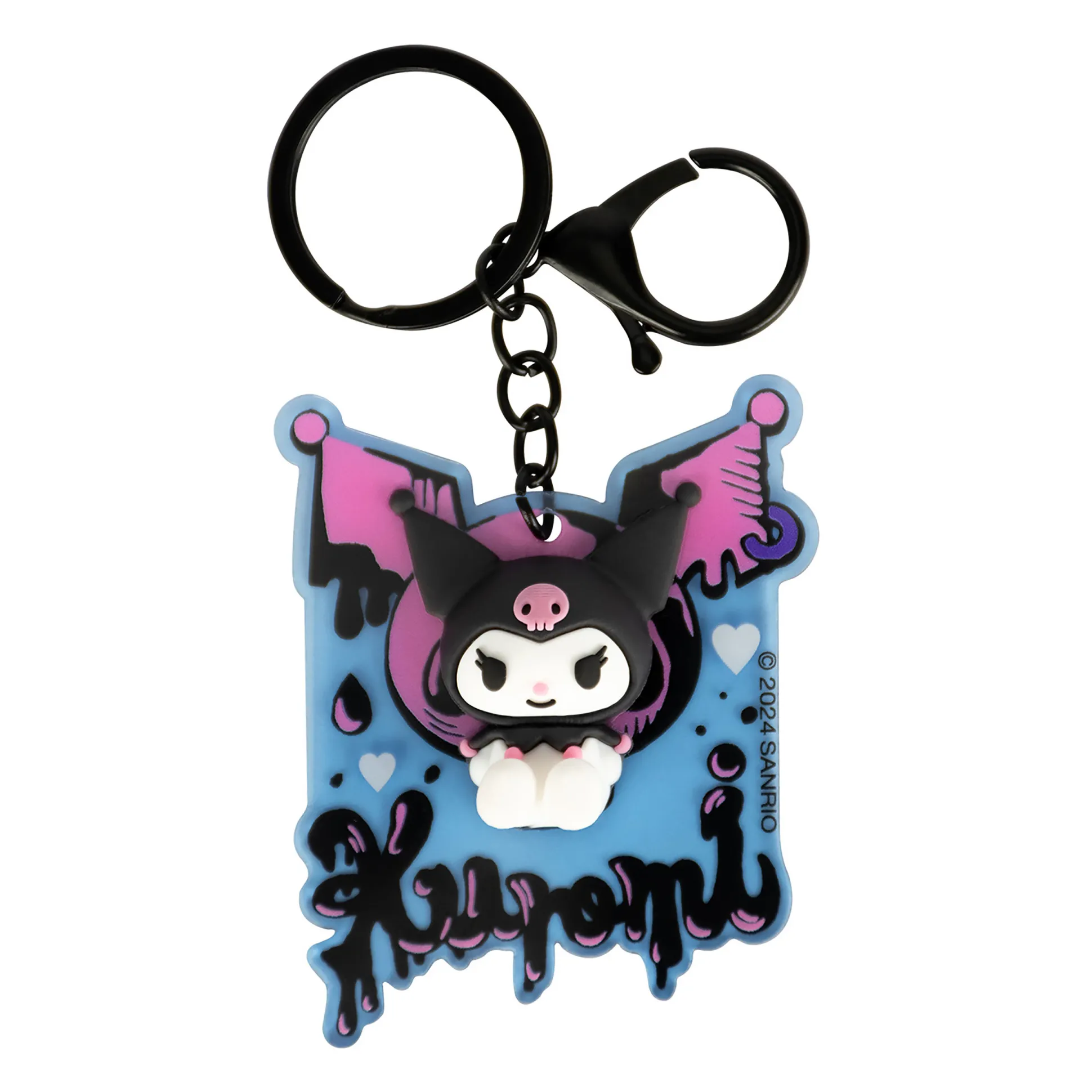 Sanrio - Kuromi Acryl Sleutelhanger