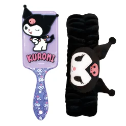 Sanrio - Kuromi haarborstel en haarband