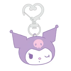Sanrio - Kuromi Hello Kitty and Friends pluchen sleutelhanger