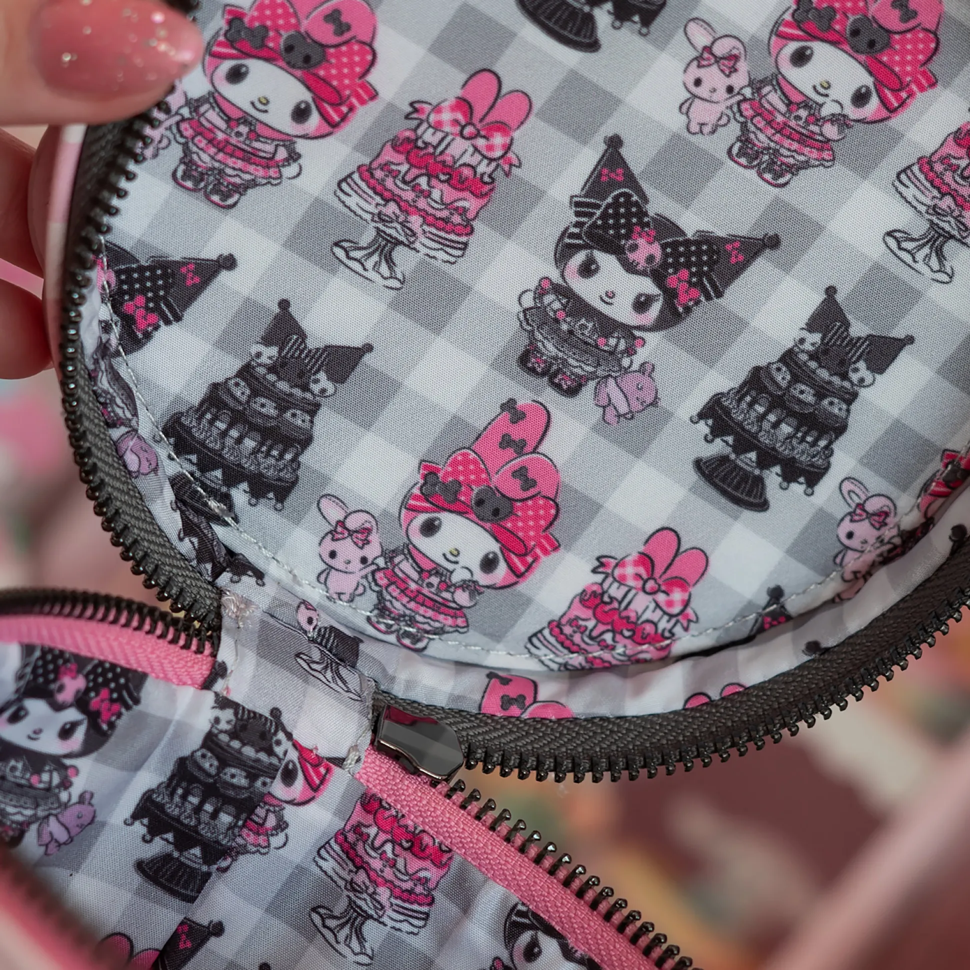 Sanrio - My Melody en Kuromi Crossbody Tas