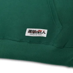 Scout Symbool Militaire Hoodie Groen - Attack on Titan