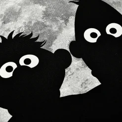 Sesamstraat - Ernie & Bert Moonnight T-shirt zwart